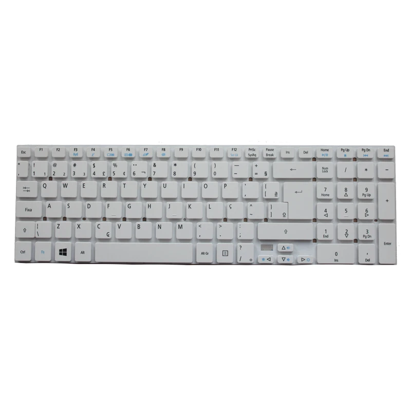 Teclado para Notebook Acer Aspire Brasil e br Novo E5511 E5-511-p9y3 E5-511g E1-511p E5-521g E5-571 E5-571g Es1-512 Es1711 Es1-711g - Imagem 2