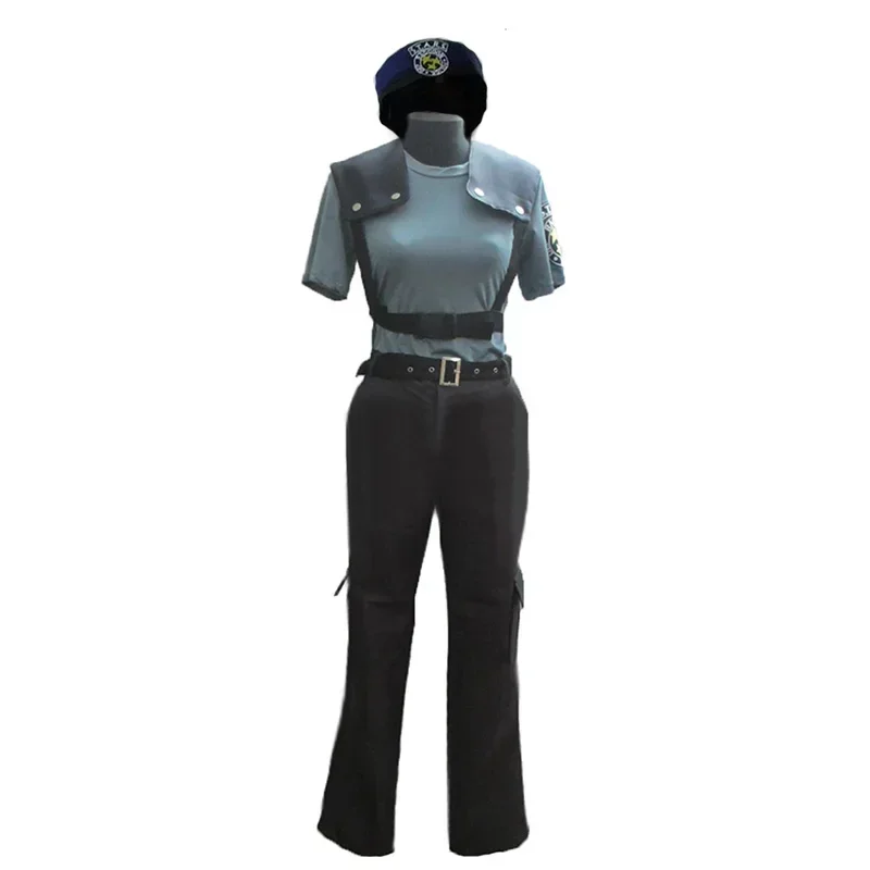 

Costumes Newest Jill Valentine Cosplay Costume with hat 11