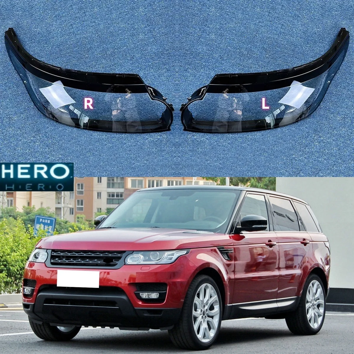L322 Headlight For Land Rover Range Rover Vogue 2010 2011 2012 Car LED Lamp Front Headlights Upgrade Defender Style Lights - 34