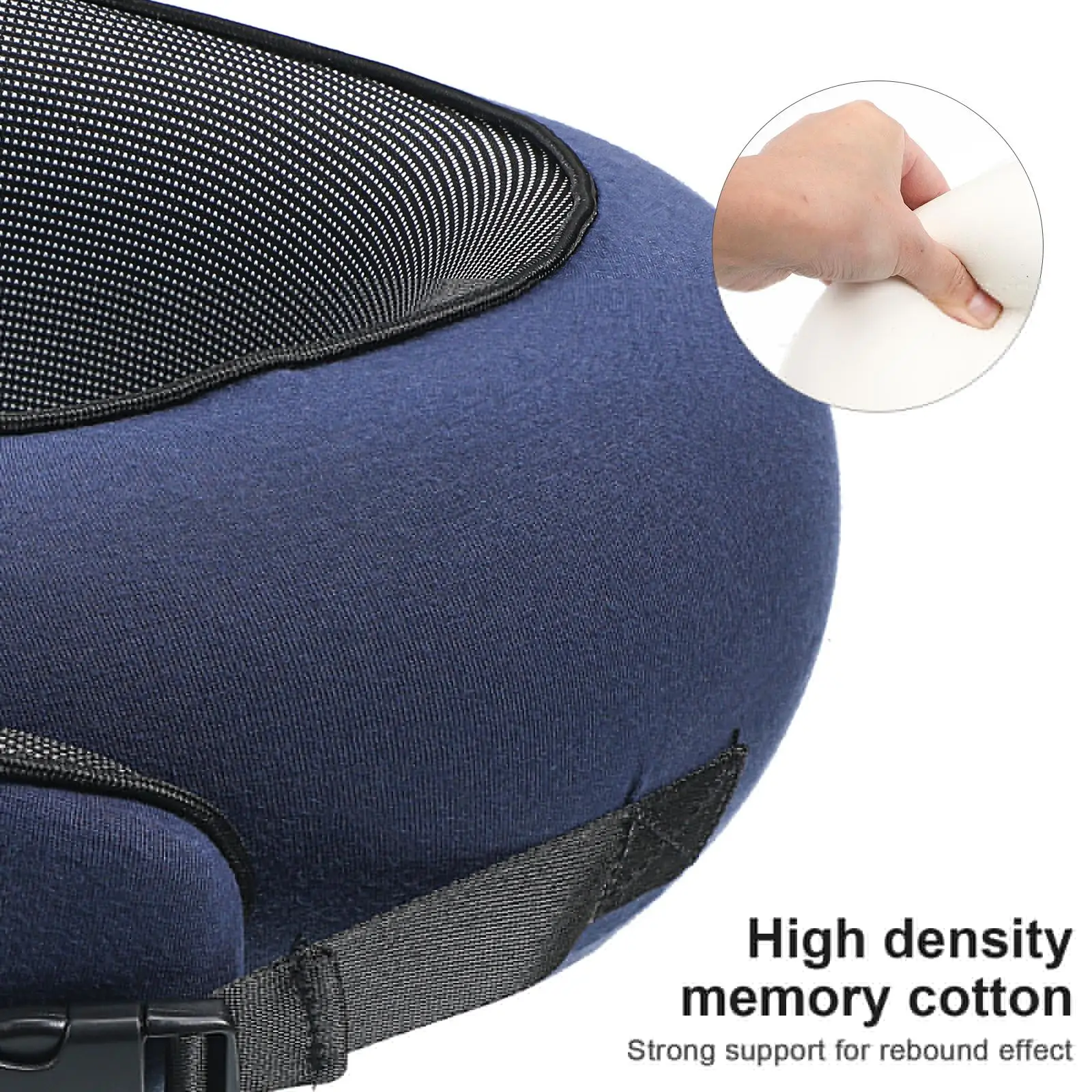 Breathable U-shaped Travel Pillow Child Body Pillows for Adults Neck Pvc Airplane 4