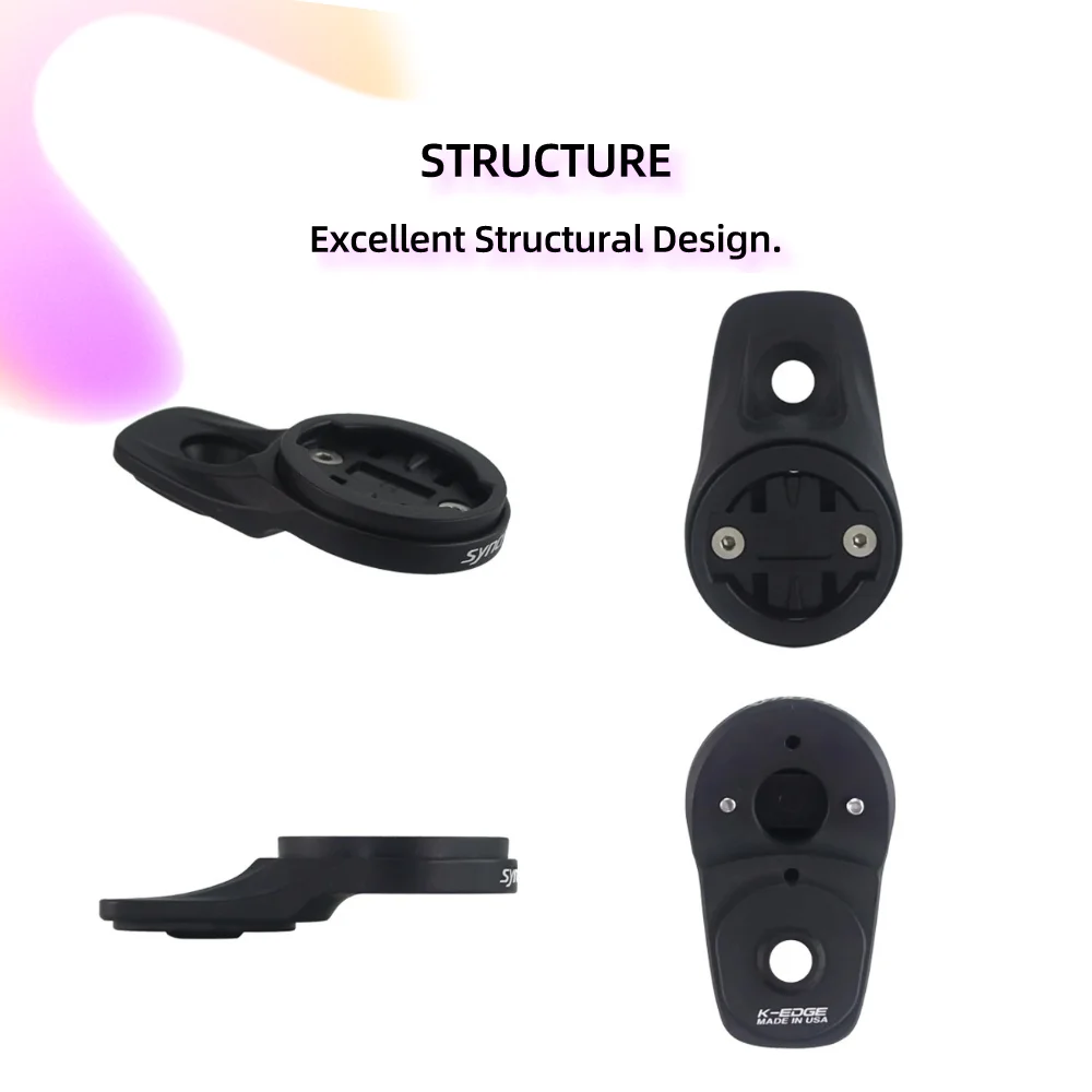 Syncros 0° Top Cap Computer Mount For Garmin/Wahoo/Bryton For