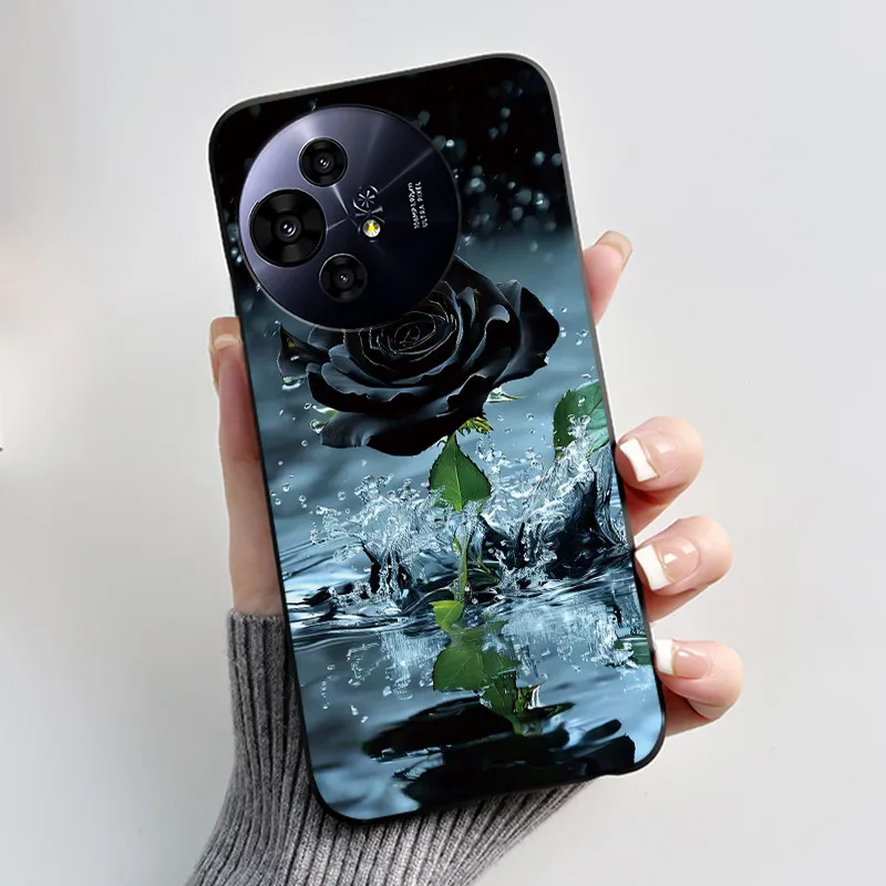 Sleek Black Anti-Scratch Thin Soft Cover