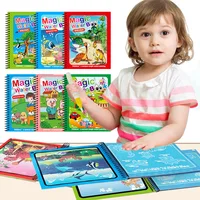 Magic Water Painting Book For Kids Baby Games Toys Montessori Coloring Books Baby Paint Educational Toys For Baby 1 2 3 Years 2