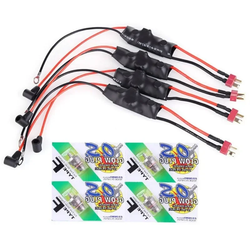 Set Di Moduli Accensione Candela Per Toyan Fs- L400 / Fs-V400A 4 Cilindri A Quattro Tempi Nitro/Metanolo Parti Del Modello Del Motore