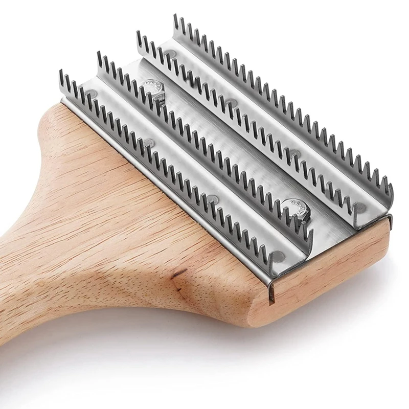 7-3/4 Inch Polishing Buff Wheel Rake For Removing Residual Compounds Metal From Buffing Wheels