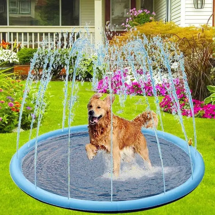 

Pet water spray pad Pets Swimming Pool Folding Cleaning Bath Basin Dog Bathing Spray Pad Tool