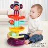 Educational Fun Track Slide Ball Tower, Rolling Ball Early Education Toys, Stacking Turn Ball, Funny Holiday And Birthday Gift 1
