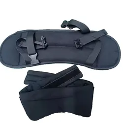 Deluxe Portable Travel Neck Pillow with Integrated Eye Mask for Enhanced Comfort (Black)