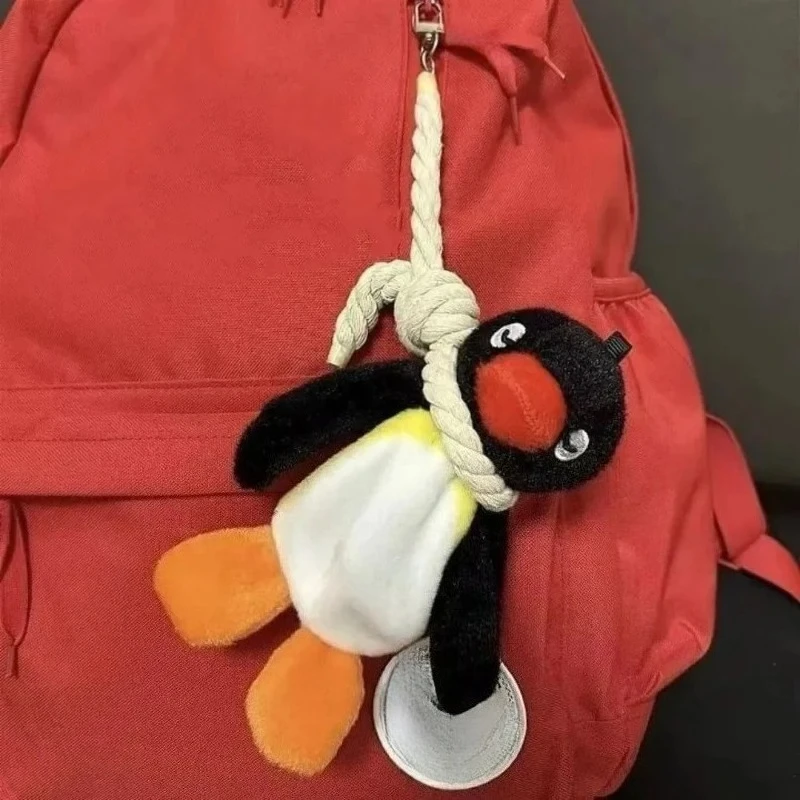 llavero de peluche de pingüino adorable de 16 cm, muñeco de pingüino lindo, colgante para mochila, llavero creativo de peluche de animal divertido, accesorios para bolsos Llavero de Peluche de Pingüino Adorable de 16 cm, Muñeco de Pingüino Lindo, Colgante para Mochila, Llavero Creativo de Peluche de Animal Divertido, Accesorios para Bolsos 1