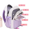 large capacity school backpack kids girl student bag waterproof nylon book bag Elementary girl school backpack with many pockets 3