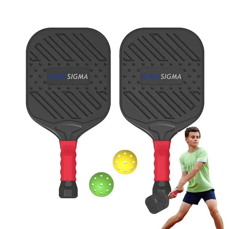 

Ракетки для маринования, 2 шт., расширенные высокоэластичные ракетки для пикбола, спортивные ракетки для мячей, весло для маринования с нескользящей ручкой