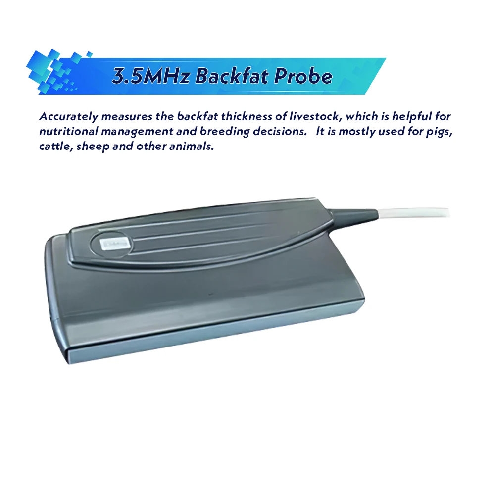 3.5/5/6.5Hz Portable Veterinary Ultrasound Scanner Vet B-Ultra Pregnancy Machine