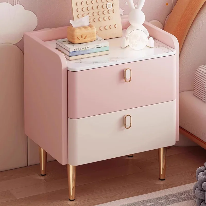 Headboards Children Bedside Table Kids Nightstands Cabinet Nightstand Night Storage Nachtkastje Auxiliary Designer Furniture