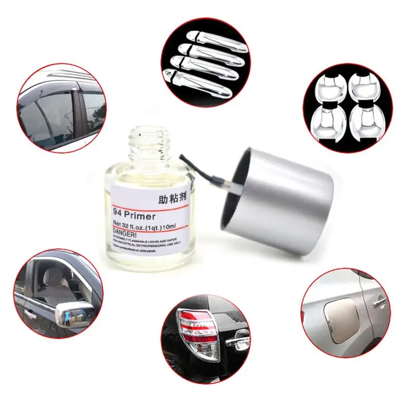 10ML 3 M 94 Primer Double Sided Tape Adhesive Adhesion Promoter Car Door Kitchen Bathroom Accessories Styling Enhanced Viscosity 3