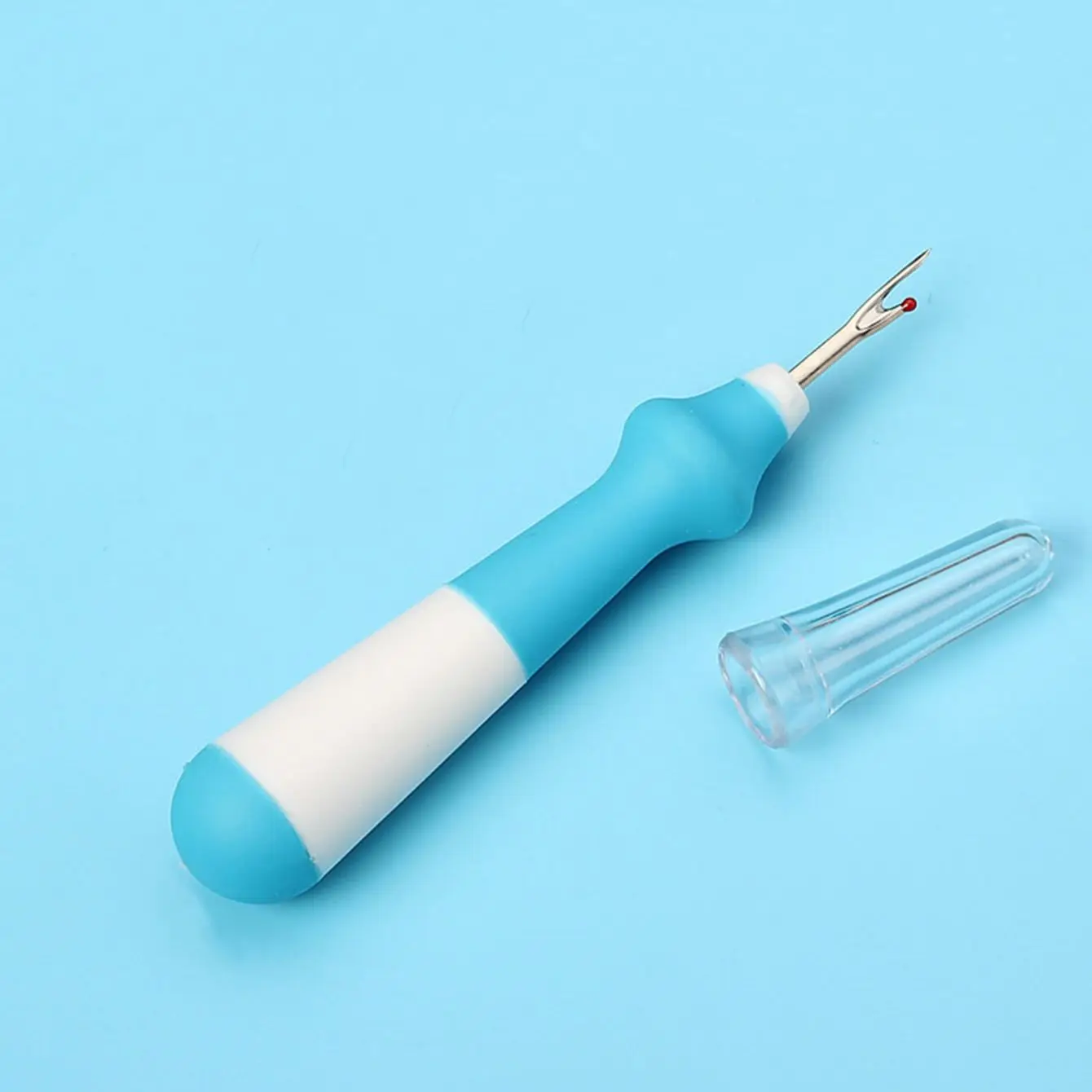 1PC-Plastic Handle Craft Thread Cutter Seam Ripper Stitch Unpicker Sewing Tool Cross-Stitch Sewing Thread Remover Needlework