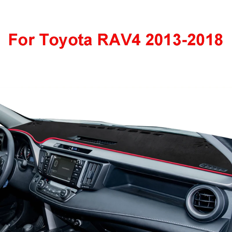 

For Toyota RAV4 2013 2014 2015 2016 2017 2018 Car Dashboard Light-proof Mat Cover Flannel Non-slip Dash Sun Shade Carpet Pad