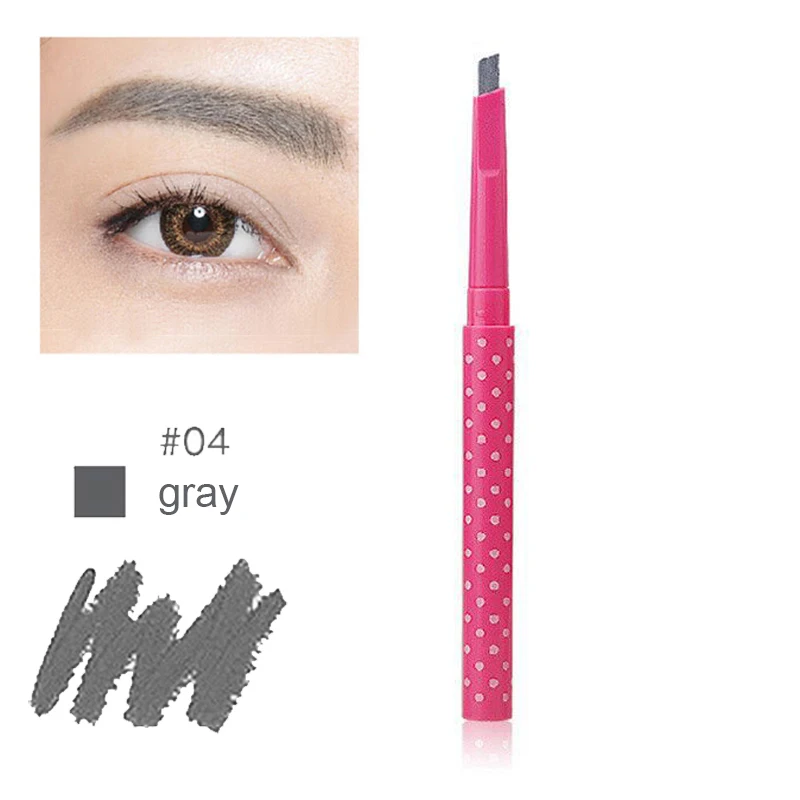 

New Long Lasting Waterproof Eyebrow Pencil Lady Rotating Eyebrow Pencils Eyebrow Tattoo Pen Cosmetic 5 Colors Eyebrow Pen Makeup