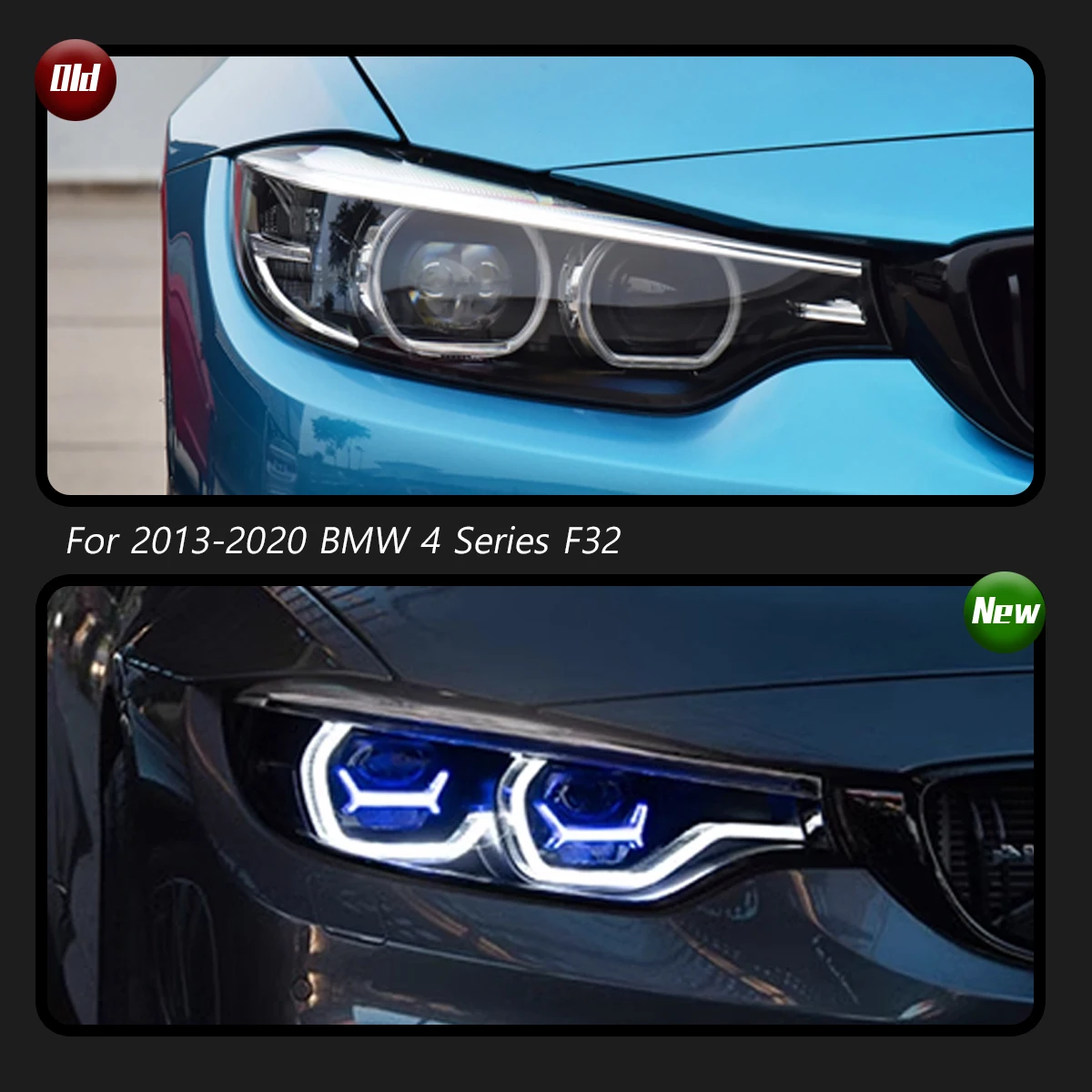 【在庫処分】BMW 4シリーズ　F32 ヘッドライト　おまけ電球付き 在庫処分】BMW 4シリーズF32 ヘッドライトおまけ電球付き