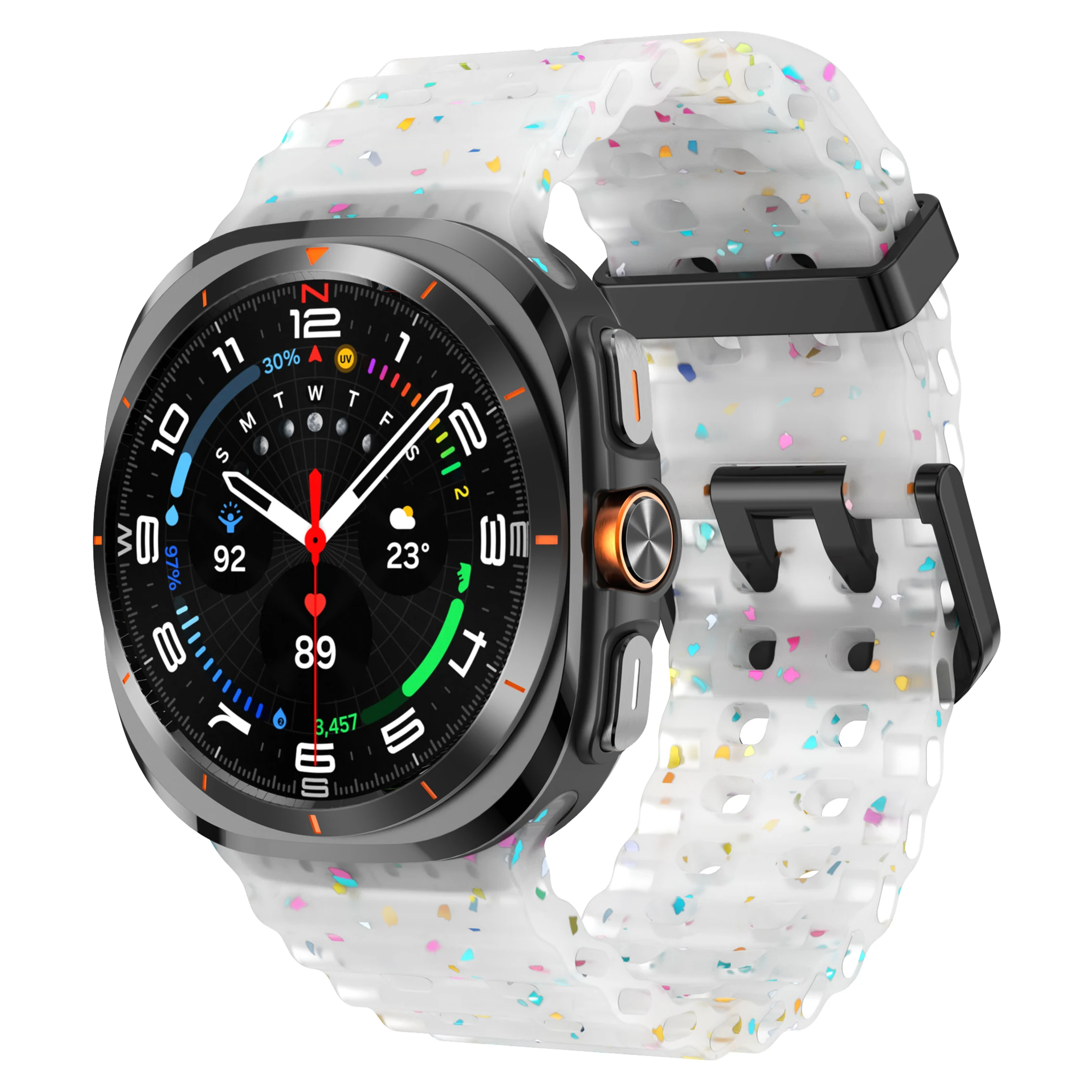 Silicone Breathable Marine Strap Wristband Bracelet