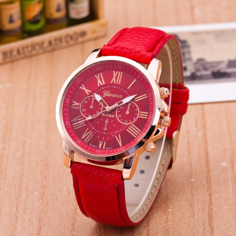 Womens Watches Brand Sport Style Fashion Ladies Watch Leather Watch Women Girls Female Quartz Wristwatches Montre Femme - 3
