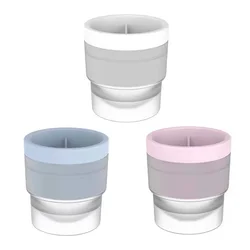 Premium Silicone Sphere Ice Mold - Stackable, Slow-Melting Ice Balls (Mix 3Pcs)