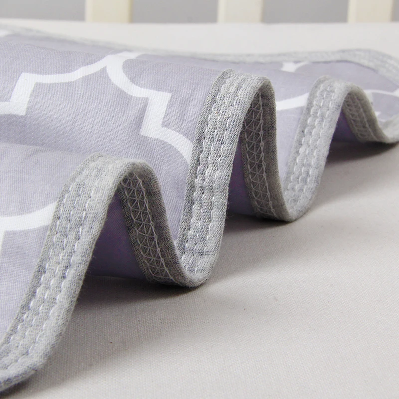 Portable Newborn Baby Waterproof Changing Mat Infant Cotton Foldable Travel Changing Diaper Nappy Liners Pad 60X37cm