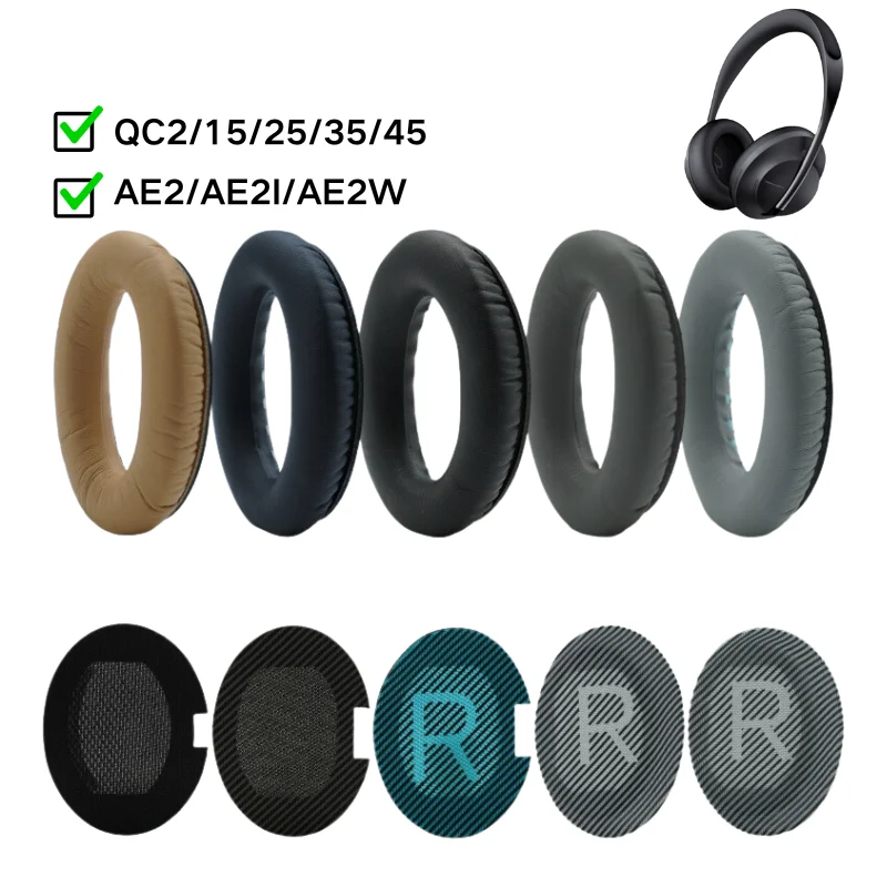 Premium Replacement Ear Pads with Enhanced Thickness for Noise-Canceling Headphones