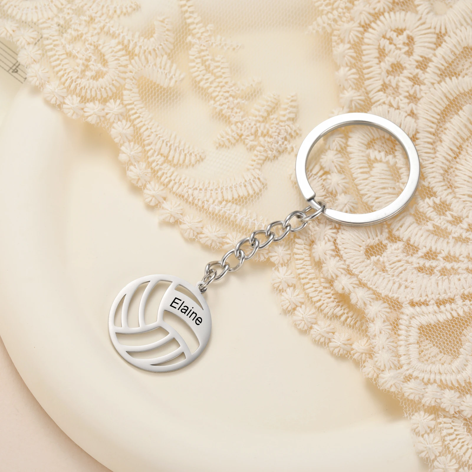 TEAMER Bracciale da pallacanestro Ciondolo di pallacanestro