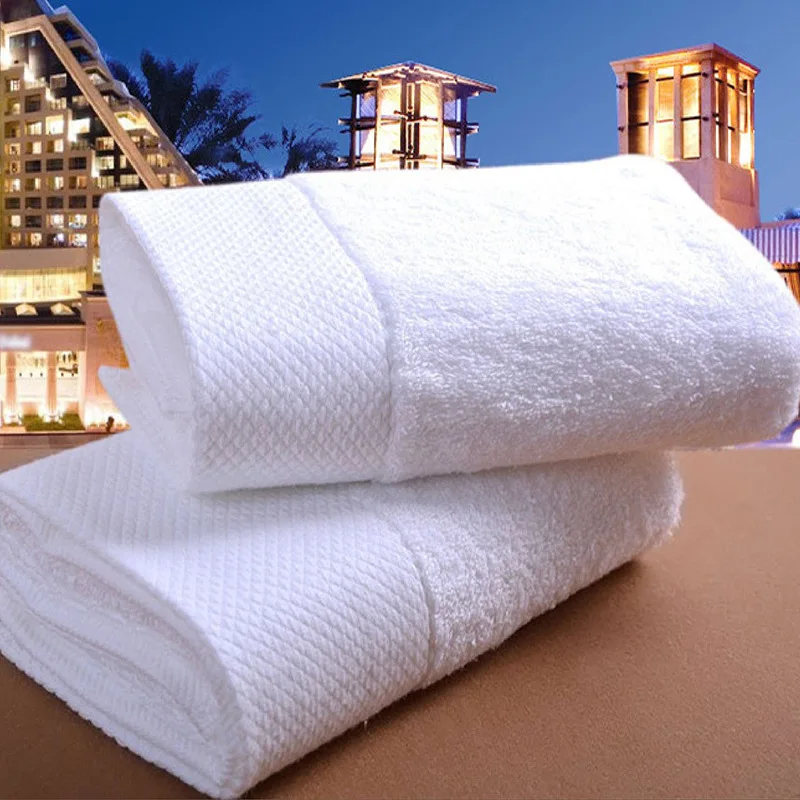 Personalise Bath Hand Towels Hotel SPA Club Sauna Beauty Salon Embroidery Restaurant Cotton