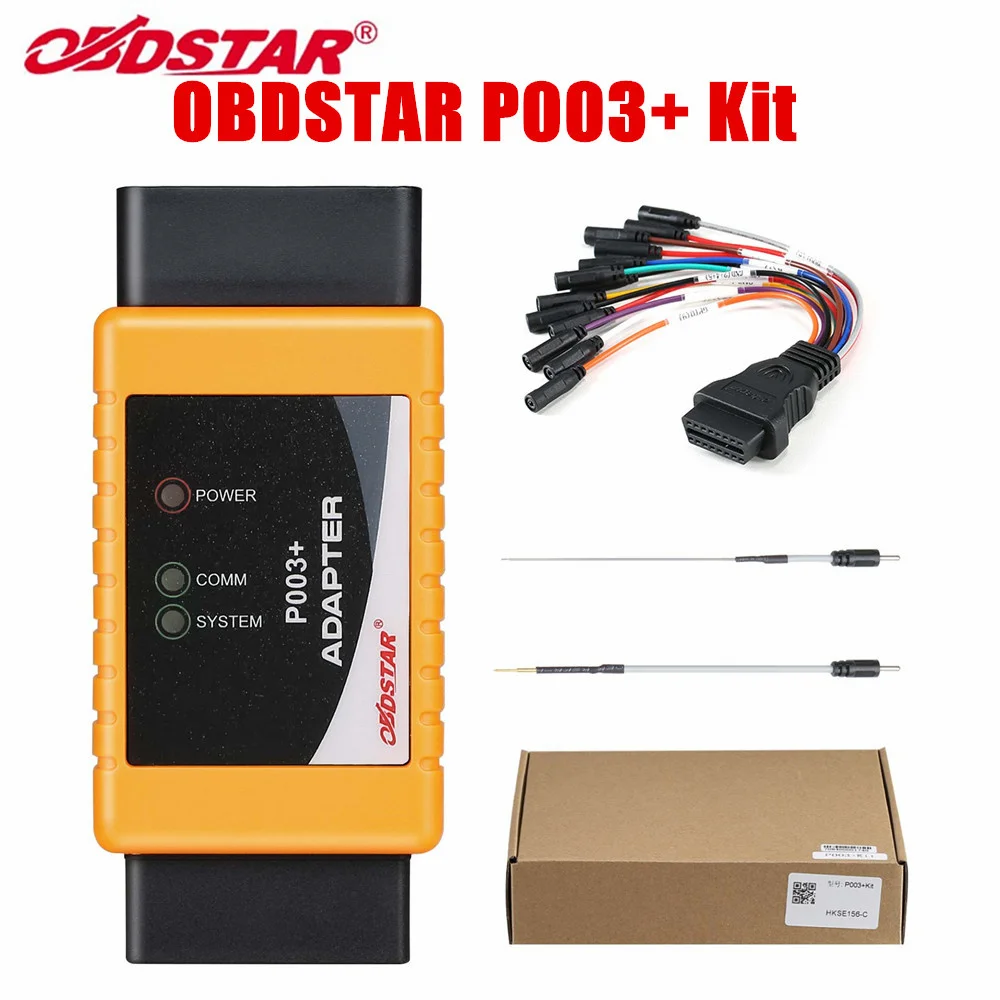 OBDSTAR P003 P003+ Bench/Boot Adapter Kit for ECU CS PIN Reading for DC706 X300 DP PLUS/X300 PRO4 for Toyota Ford All Key Lost
