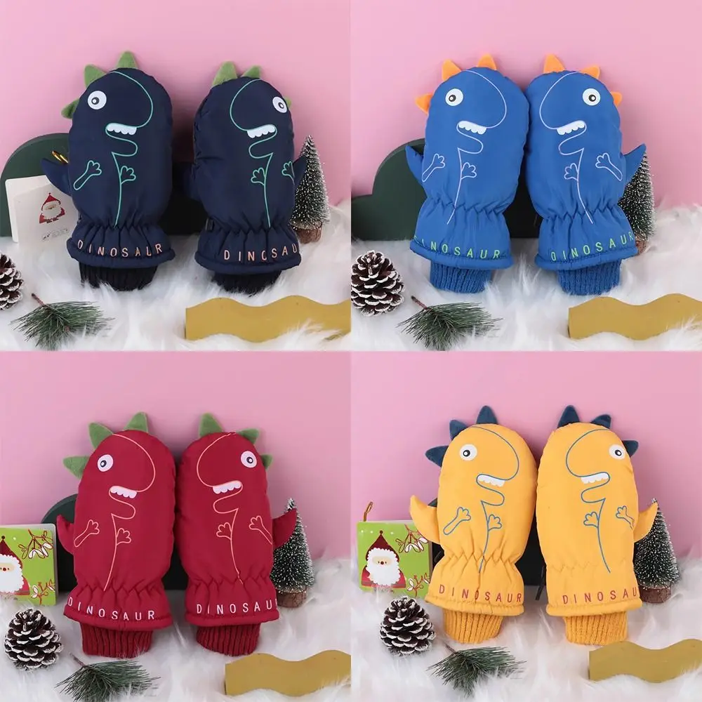 

Waterproof Children Ski Gloves New Fashion Thicken Warm Windproof Kid Gloves Non-slip Winter Warm Ski