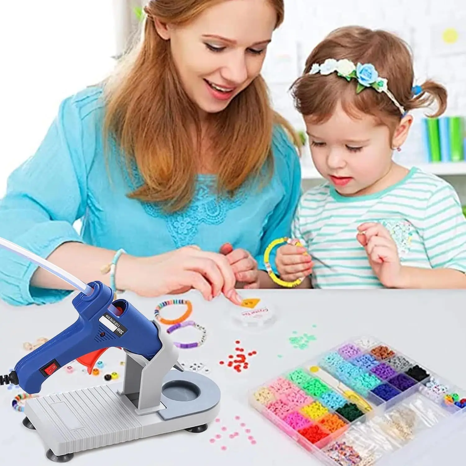 Mini Glue Gun Stand with Mat 3