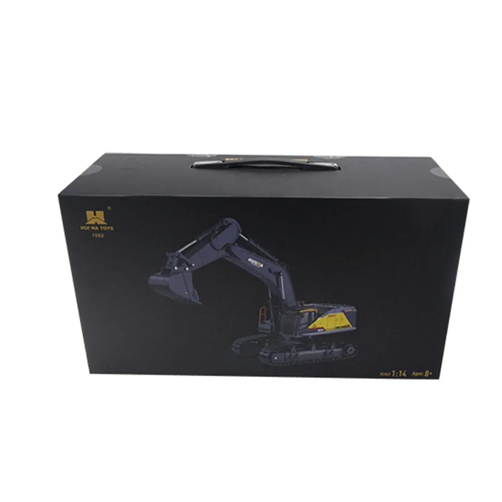 1: 14 Large 22 Channel RC Excavator Alloy Version 2.4g Wireless Large Remote Control Car Engineering Vehicle Excavator Toy 6