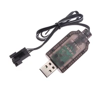 7.4v SM4P Li-ion Battery Reverse Charging Adapter Electric Toy Car E561 Excavator Charger USB Cable 1