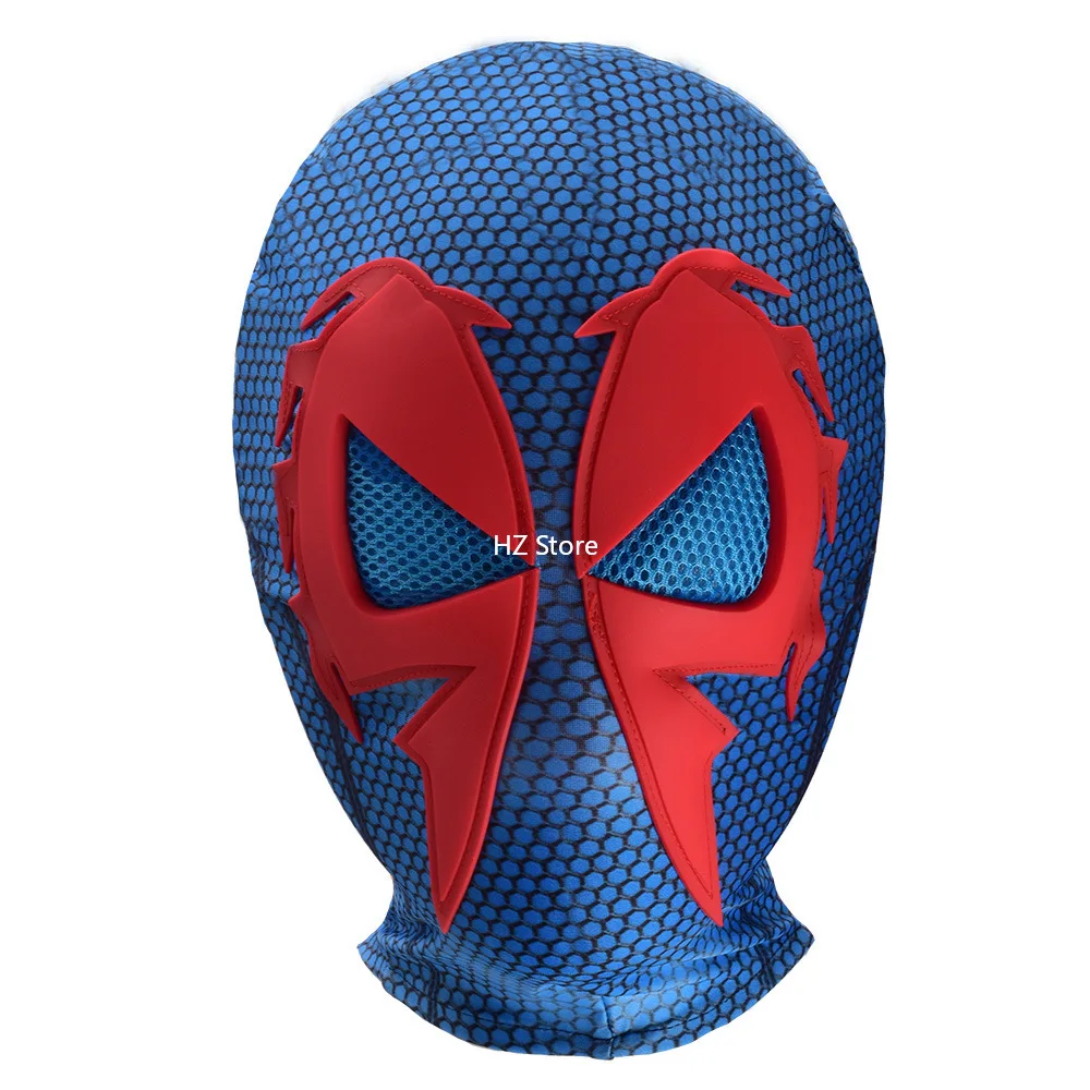 Marvel Superhero Blue/Black Spider-Man 2099 Mask Halloween