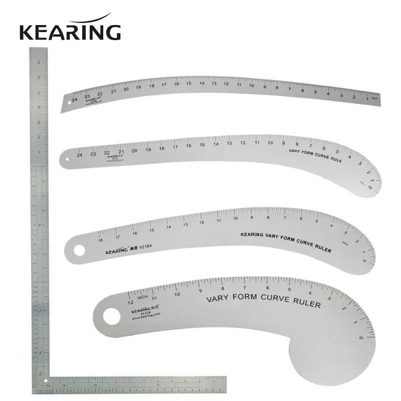 Kearing 18 Inches Pattern Grading Ruler With Holes Accurate Positioning and  Marking Sewing Ruler Flexible Measure Tailor - AliExpress