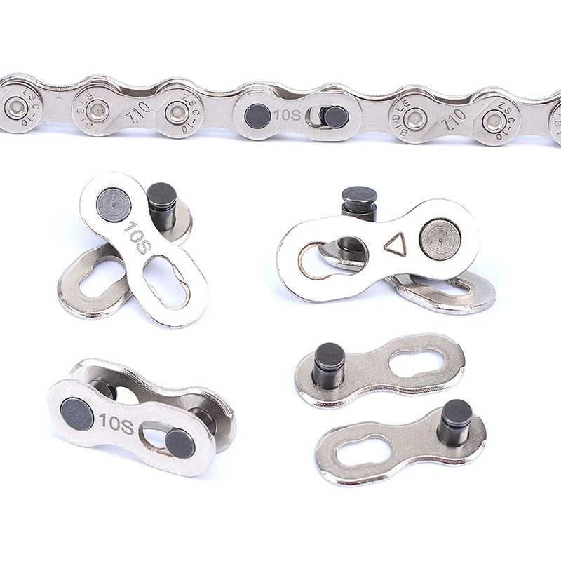 Bicycle Chain Connector Bicycle Chain Master Link Chain Connector Quick-Release Link for 6/7/8/9/10/11/12 Speed Bicycles