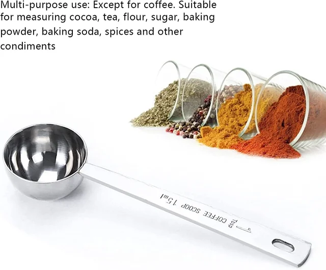 Stainless Steel Coffee Measuring Scoop 4
