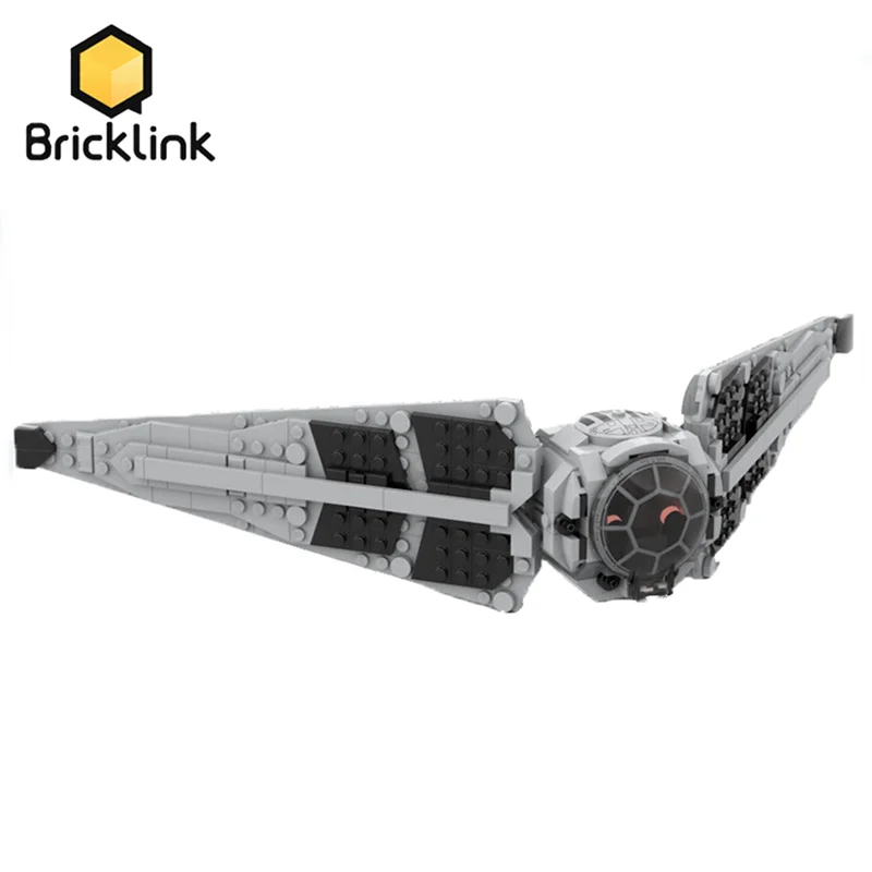 

Bricklink MOC Space Wars Weapon Predator-class fighter Eyeballs Spaceship interceptor Building Blocks Toys For Children Gift