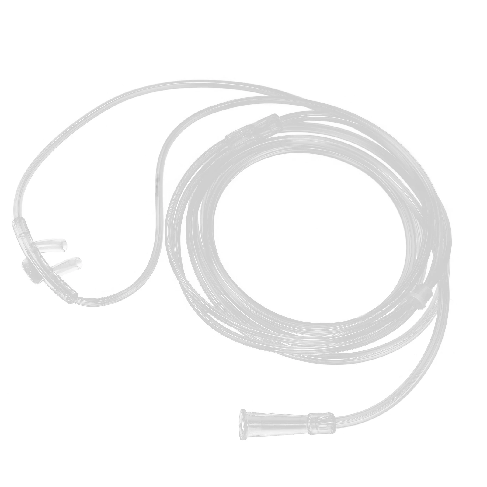 Description Picture 4 of item2m/3m/5m Plastic Oxygen Tube Disposable Nasal Cannula Oxygen Tube Independent Packing Medical Care Machine Breathing Cannula