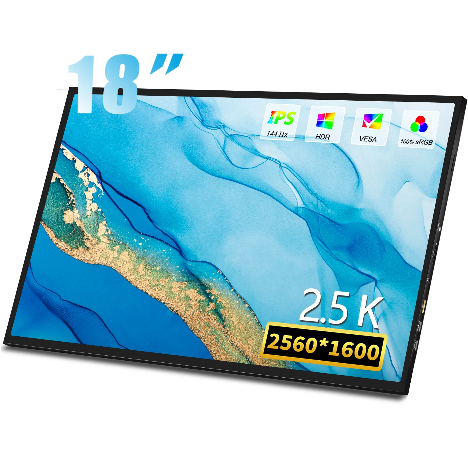 18-Inch-2-5K-144Hz-Portable-Monitor-1MS-Freesync-100-DCI-P3-Display-IPS ...