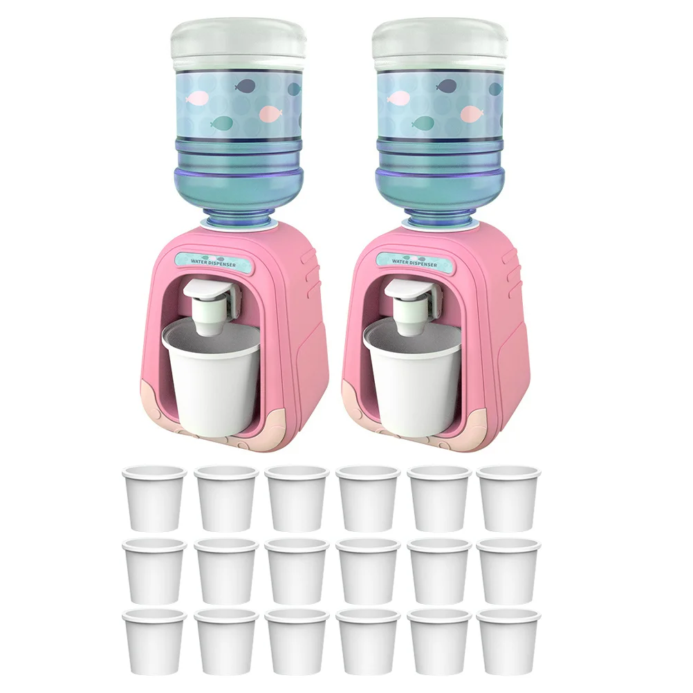 

Mini Water Dispenser Model Home Appliance Toy Funny Fountain Children Toys for Girls