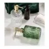 1pc 13.32oz Glass  Soap Dispenser Refillable Pump Bottle For Liquid Soap,Shower Gel,Hand Soap, Home Bathroom Accessories 2