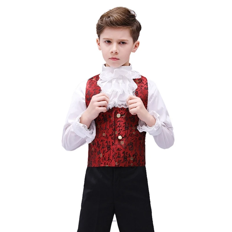 Greabuy Elegante afneembare ruches kant jabot hals kraag en valse mouw