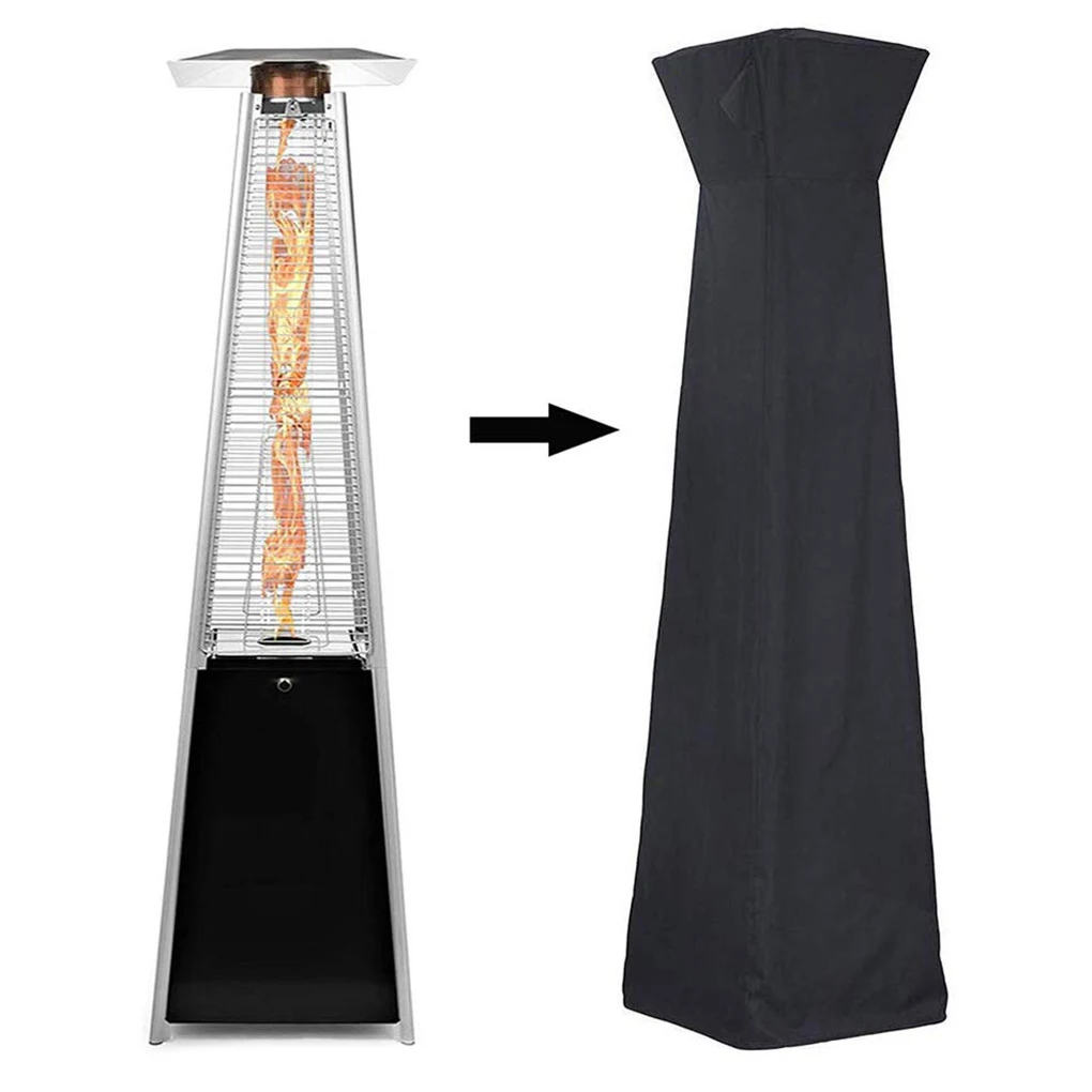 

Водонепроницаемая нагревательная крышка наружный нагреватель для патио чехол из ткани Оксфорд пыленепроницаемый нагреватель защита серый