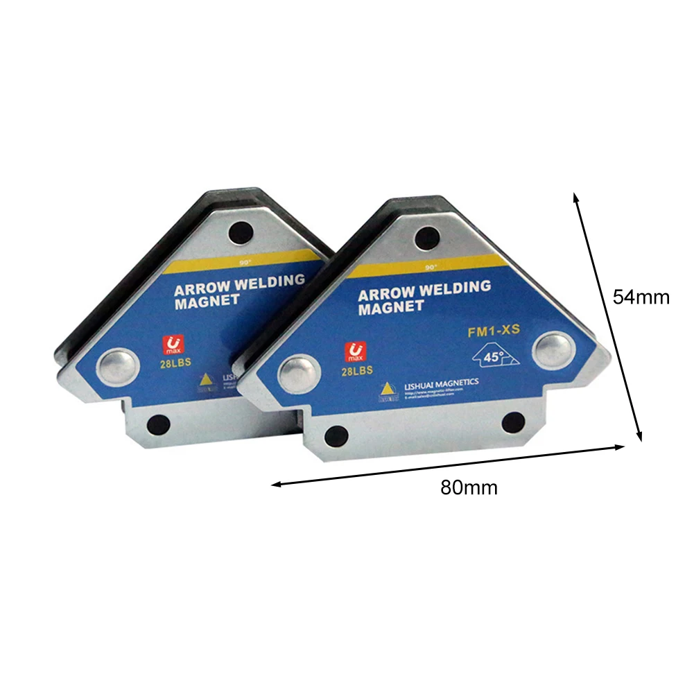 4pcs 28LBS Magnetic Welding Holders Multi-angle Solder Arrow Magnet Weld Fixer Positioner Ferrite Auxiliary Locator Tools
