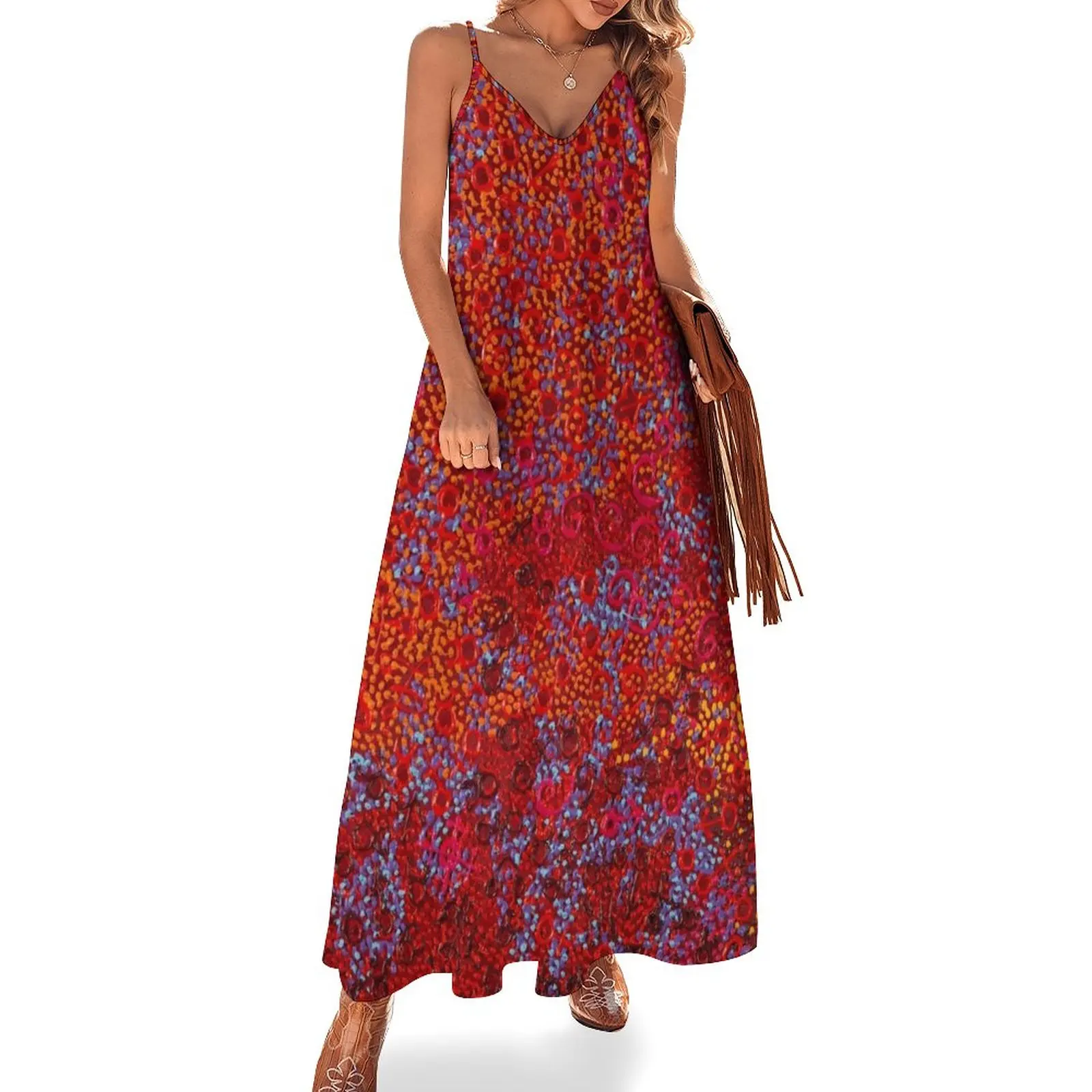 

Flowers in the Fire Sleeveless Dress Woman's evening dress dress dresses