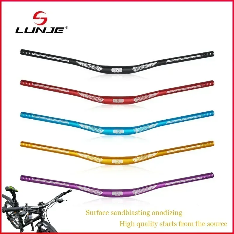 Bicycle handlebar MTB aluminum alloy for road mountain bike 31.8mm*650/720/780mm steering wheel
