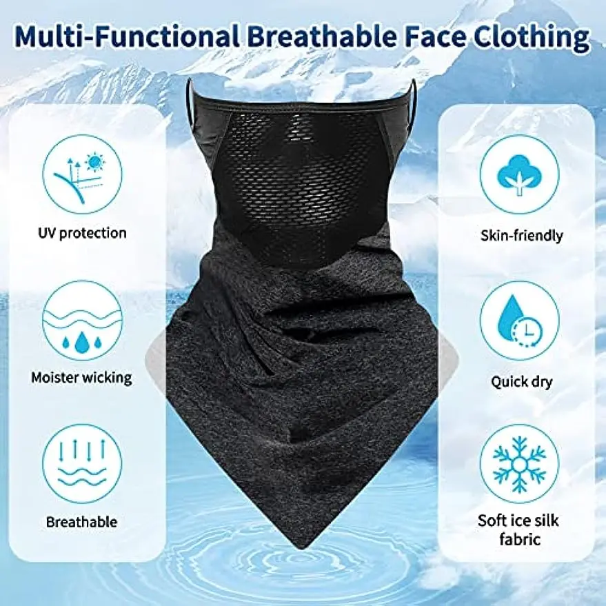 Four-season Universal Sunscreen Riding Motorcycle Warm Outdoor Mask Filter Hood Breathable Net Wholesale