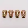 O2 Oxygen Sensor Test Pipe Extension Spacer Extender Adapter CEL M18X1.5 HHO 32mm Bung Test Pipe 4PCS 4